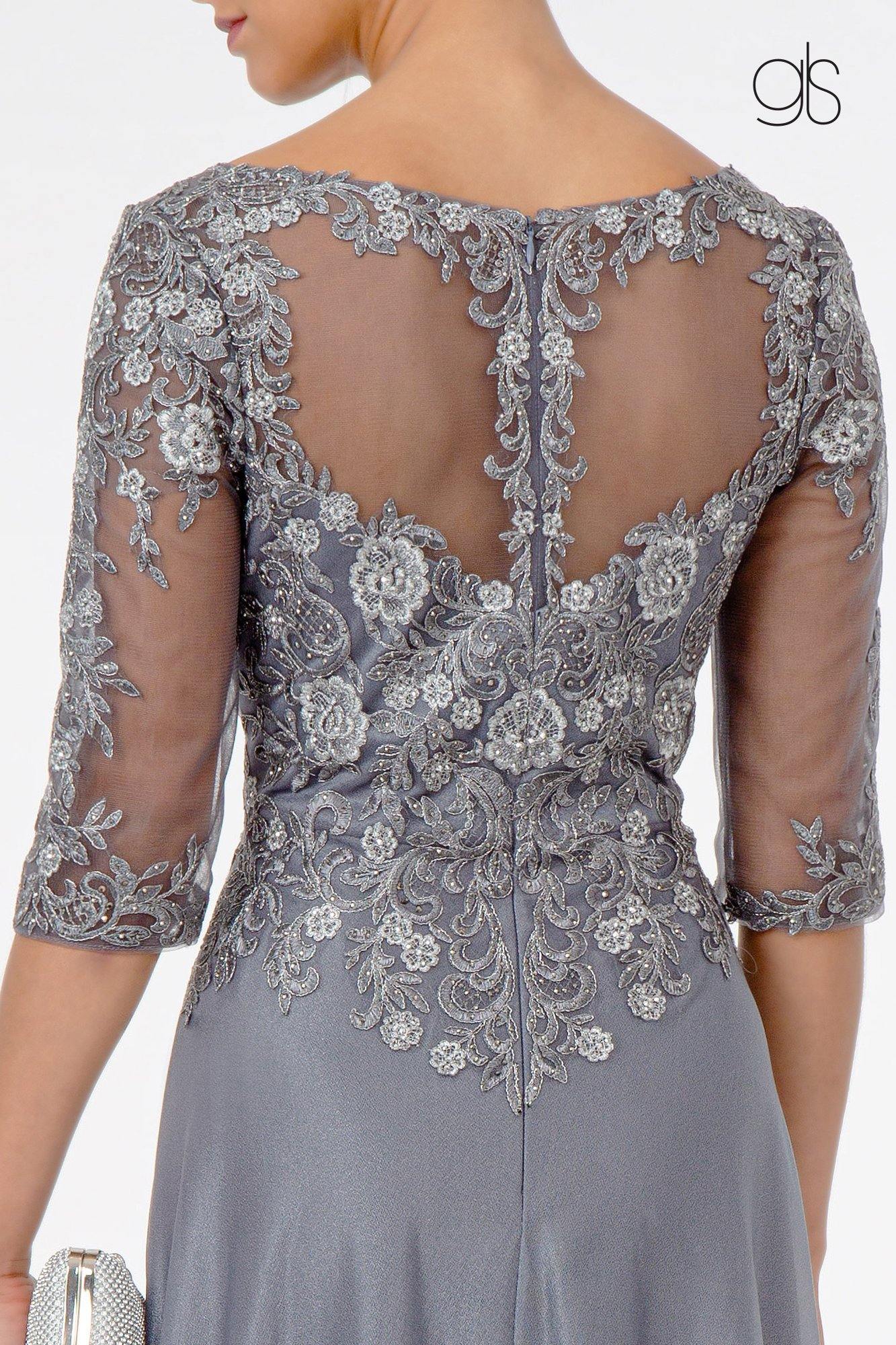 premium embroidered formal dresses stylish Black Premium Gown with Antique Gold Work main image 1