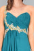 Empire One Shoulder Chiffon Long Formal Dress - The Dress Outlet Elizabeth K