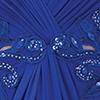 Empire Waist Prom Long Dress with Lace Back