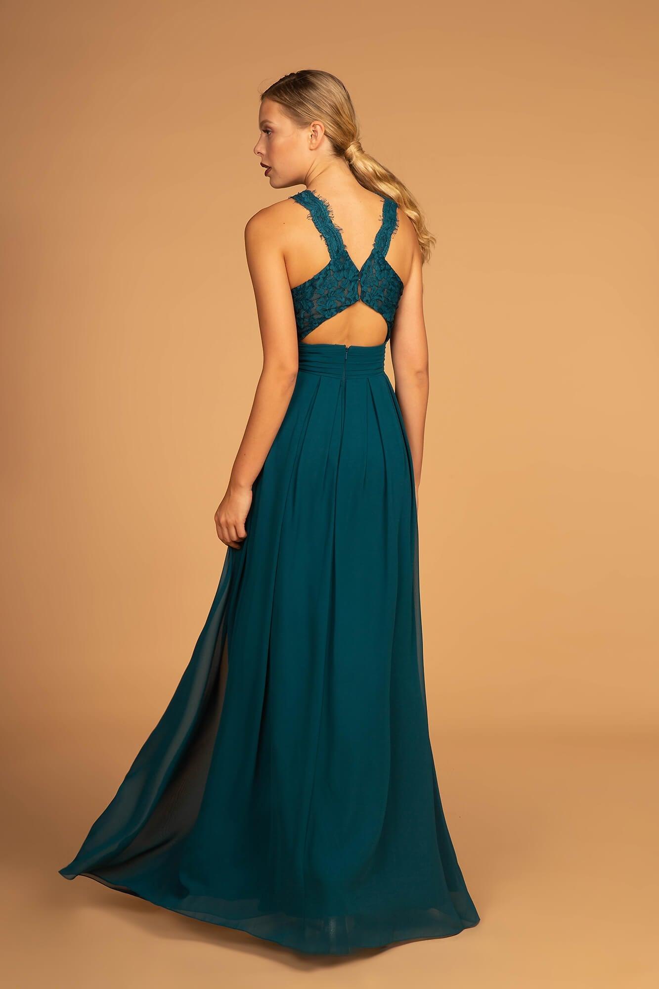 Evening Bridesmaid Long Formal Dress