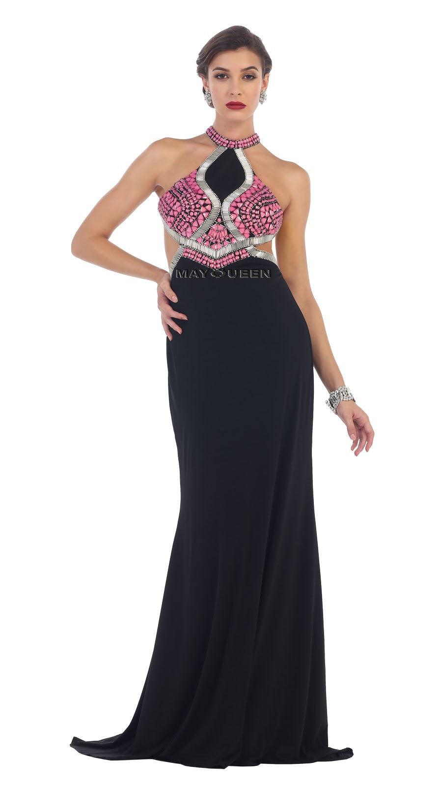 Evening Long Gown Prom Formal Dress - The Dress Outlet May Queen