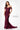 Prom Dresses Long Formal 3D Floral Appliqued Evening Gown Wine
