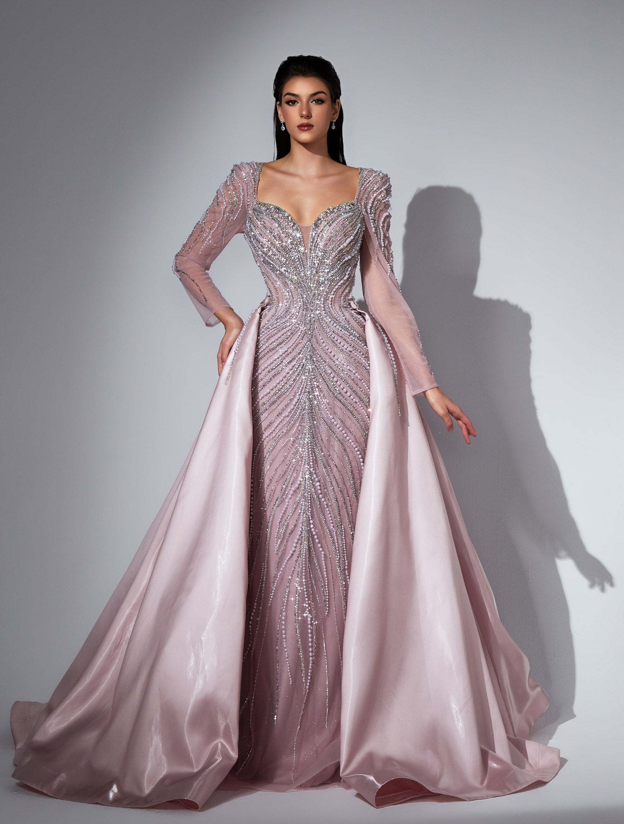 Sweetheart Floor-Length Satin Formal Mermaid Luscious Delia LD11475 Pre Order