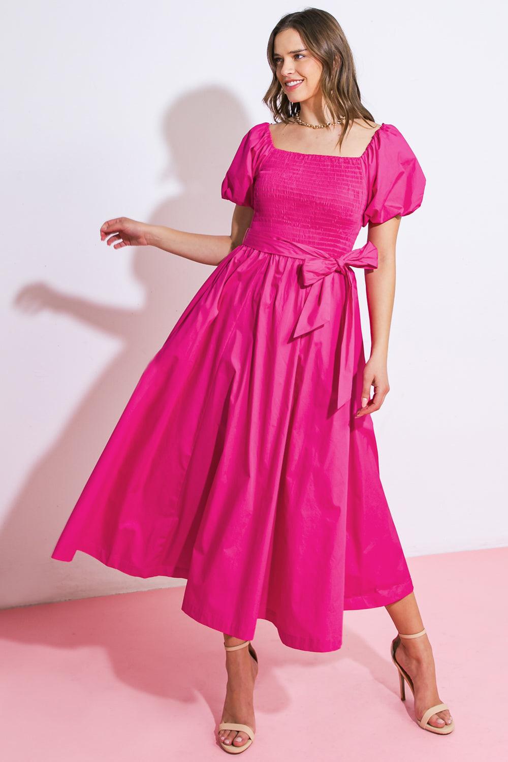 Square Tea-Length Satin Evening A-Line Flying Tomato ID20528