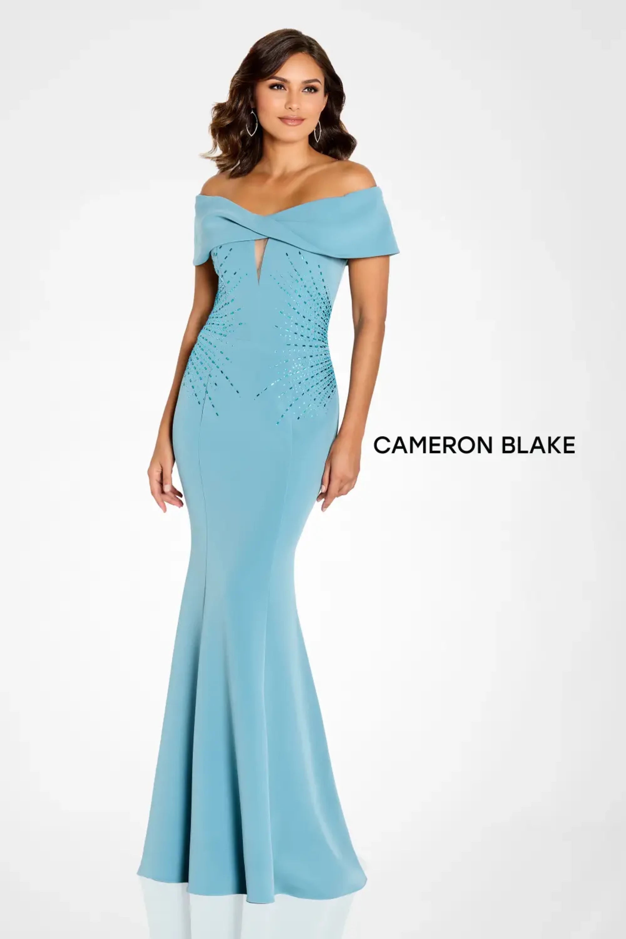 Formal Dresses Fitted Long Formal Evening Dress Light Turquoise
