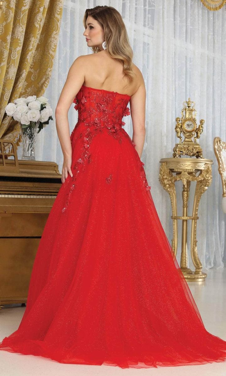 Sweetheart Floor-Length Tulle Prom A-Line May Queen 2059
