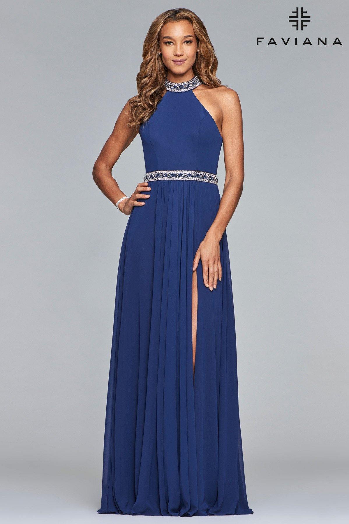 Faviana Long Formal Dress 10068 Sale - The Dress Outlet