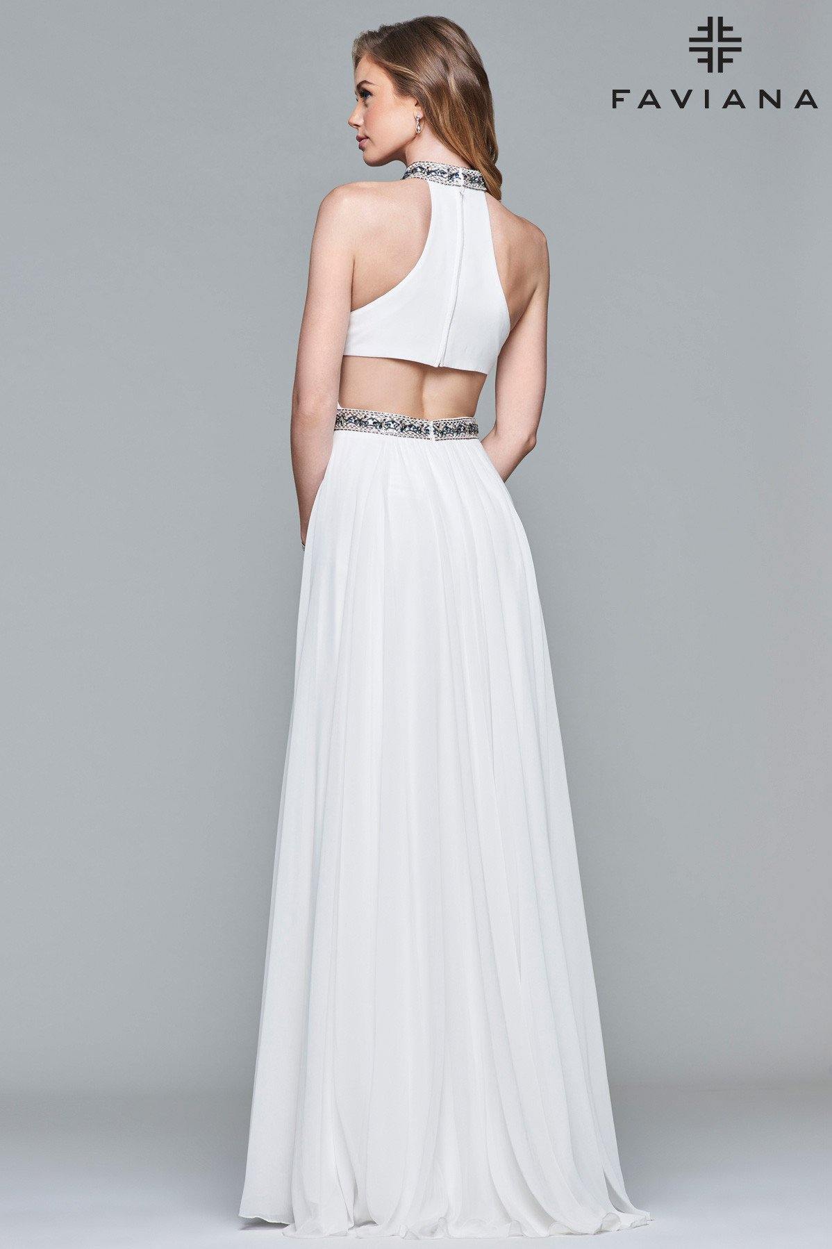 Faviana Long Formal Dress 10068 Sale - The Dress Outlet