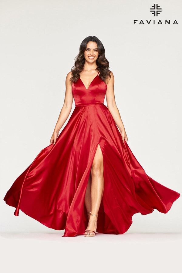 Faviana S10209 Long Formal Evening Prom Dress