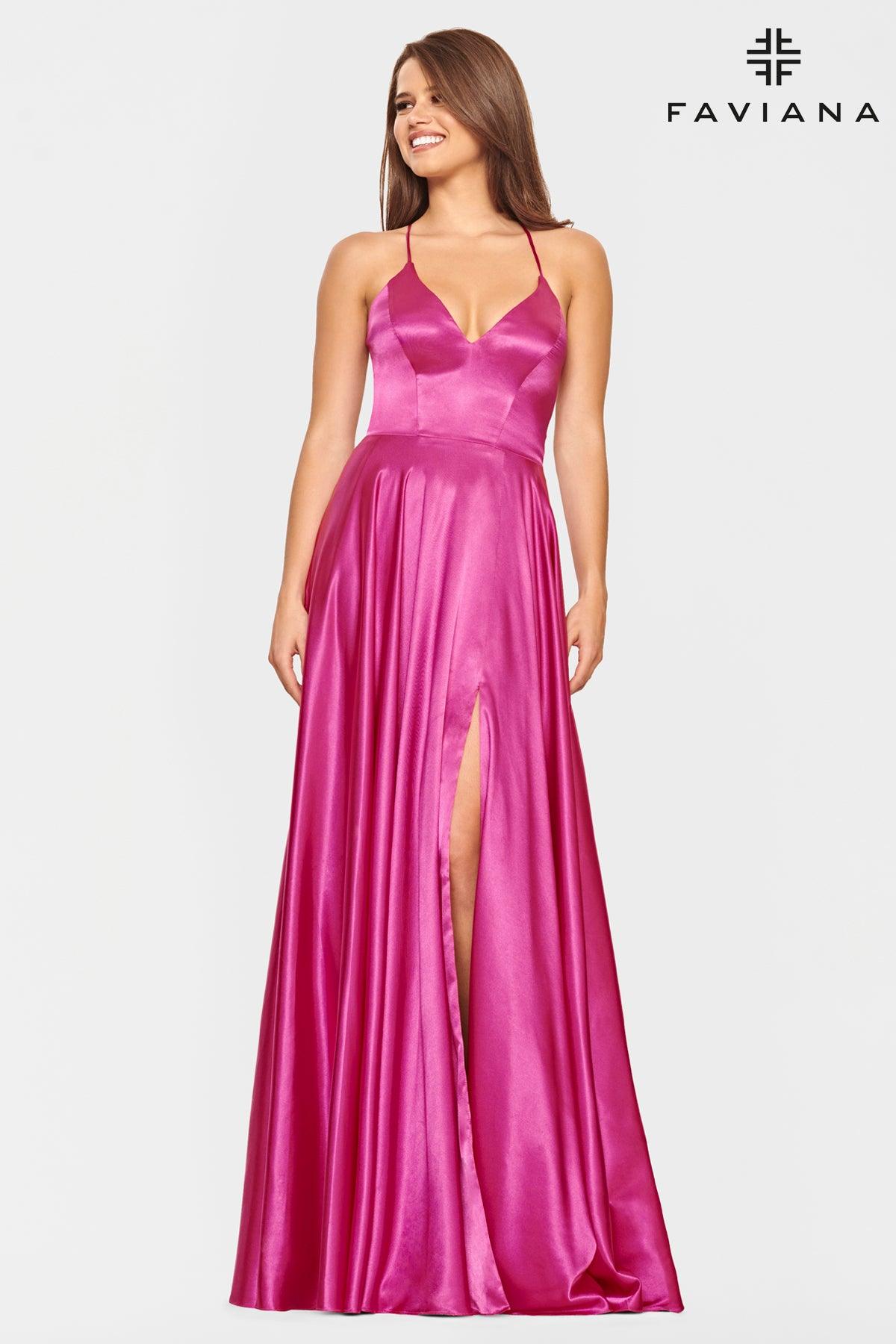 Faviana S10209 Long Formal Evening Prom Dress