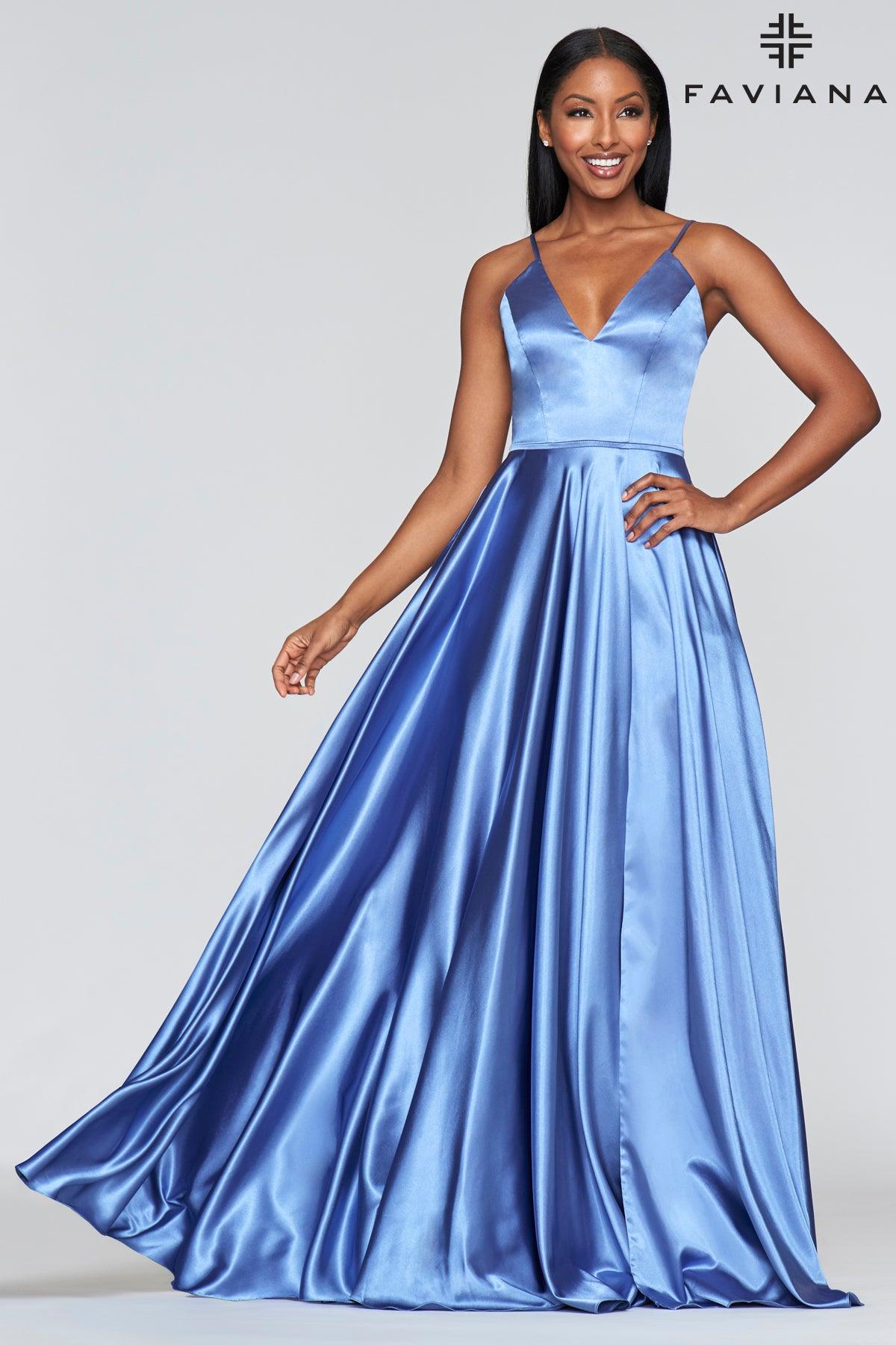 Faviana S10209 Long Formal Evening Prom Dress