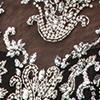 Floor Length Prom Dress with Bead and Sequin