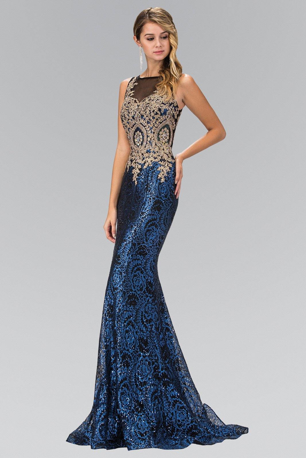 Red Floor Length Prom Dress Evening Gown