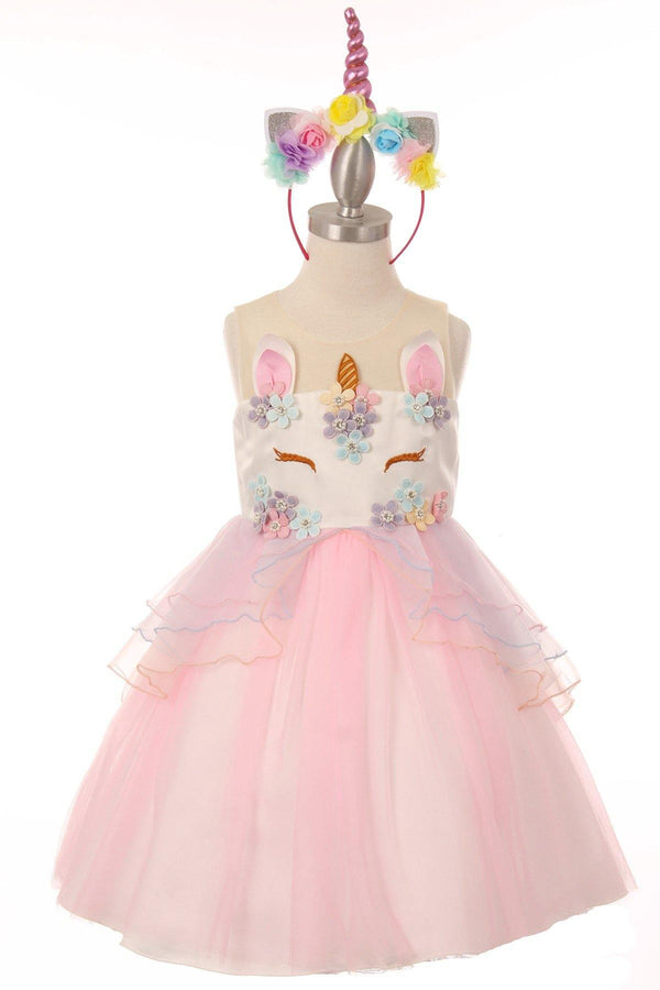 Flower Girls Dress Up Unicorn Tutu