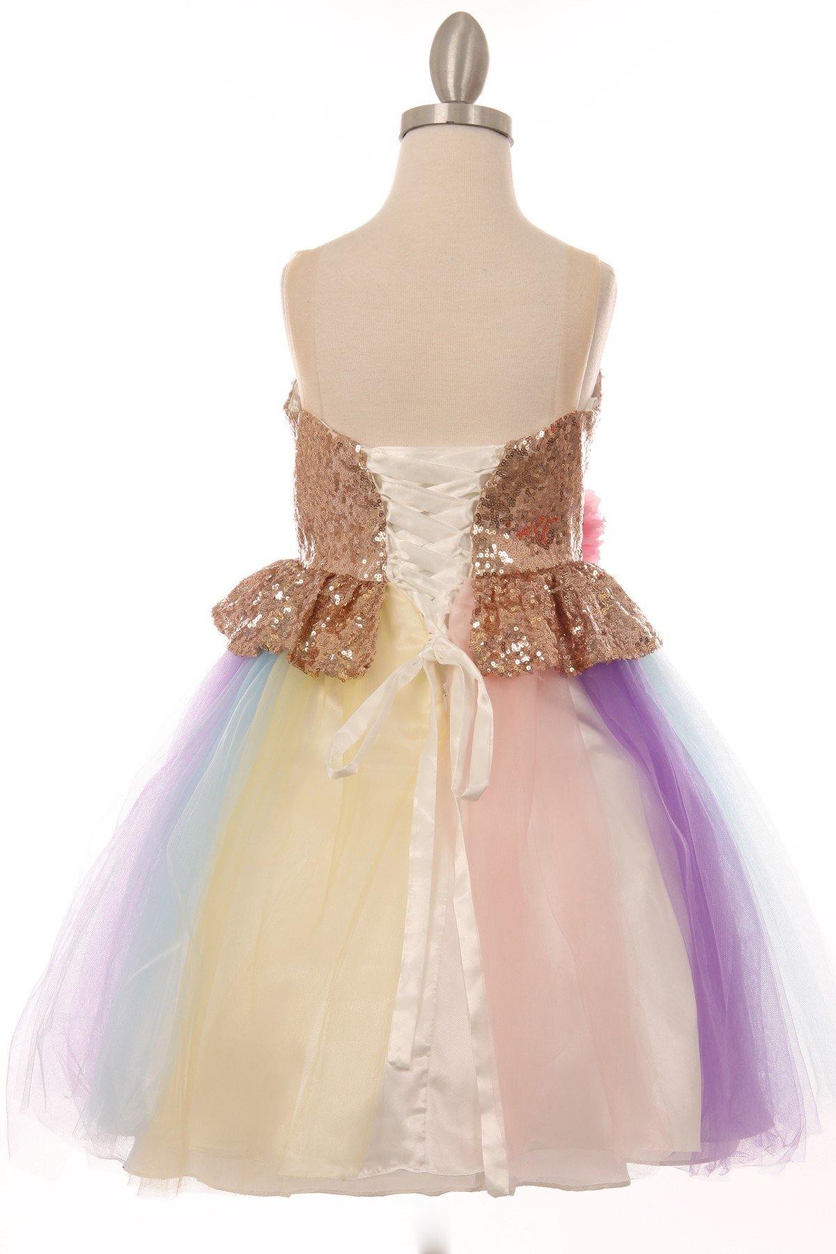 Flower Girls Dress Up Unicorn Tutu