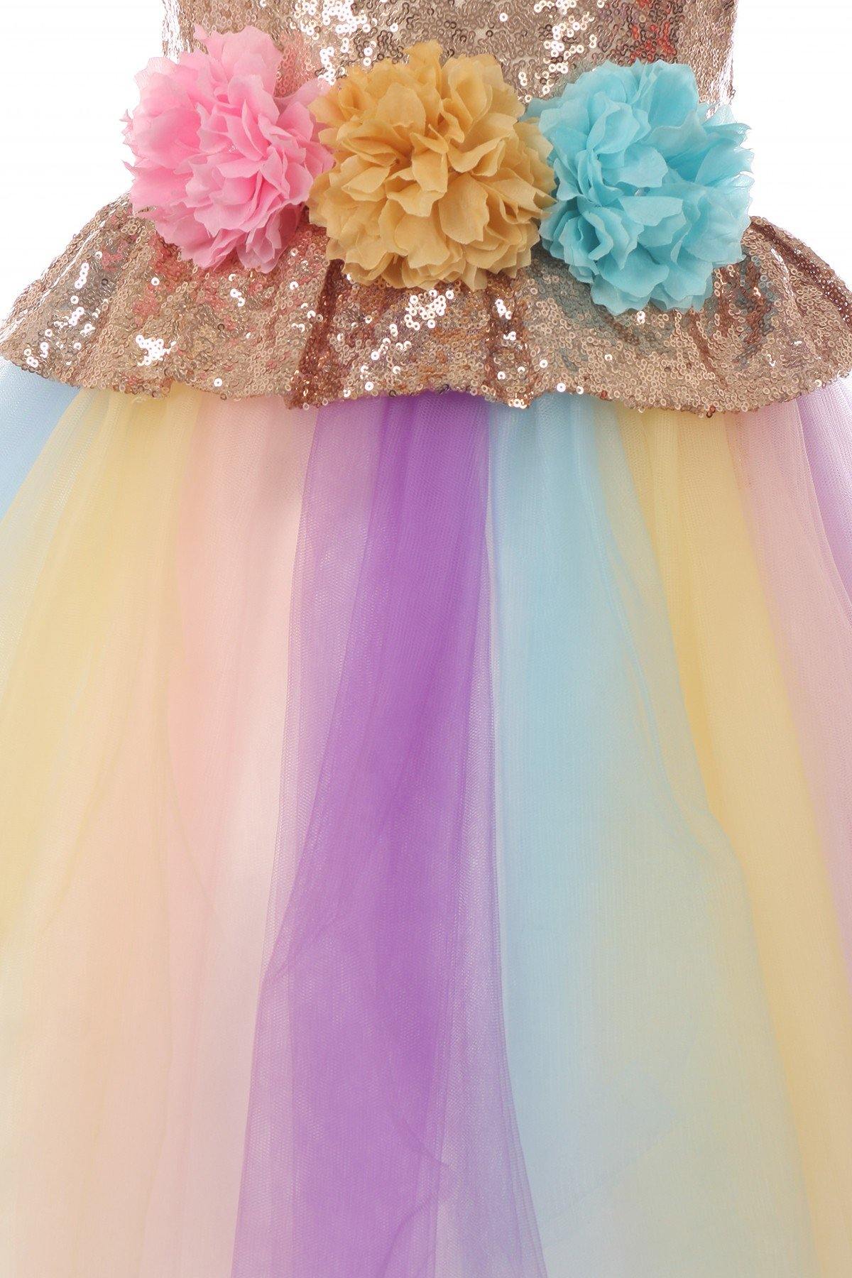 Flower Girls Dress Up Unicorn Tutu