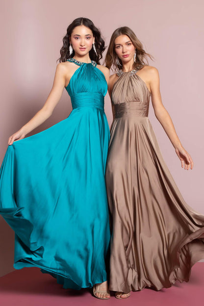 Flowey Long Prom Dress Formal - The Dress Outlet Elizabeth K