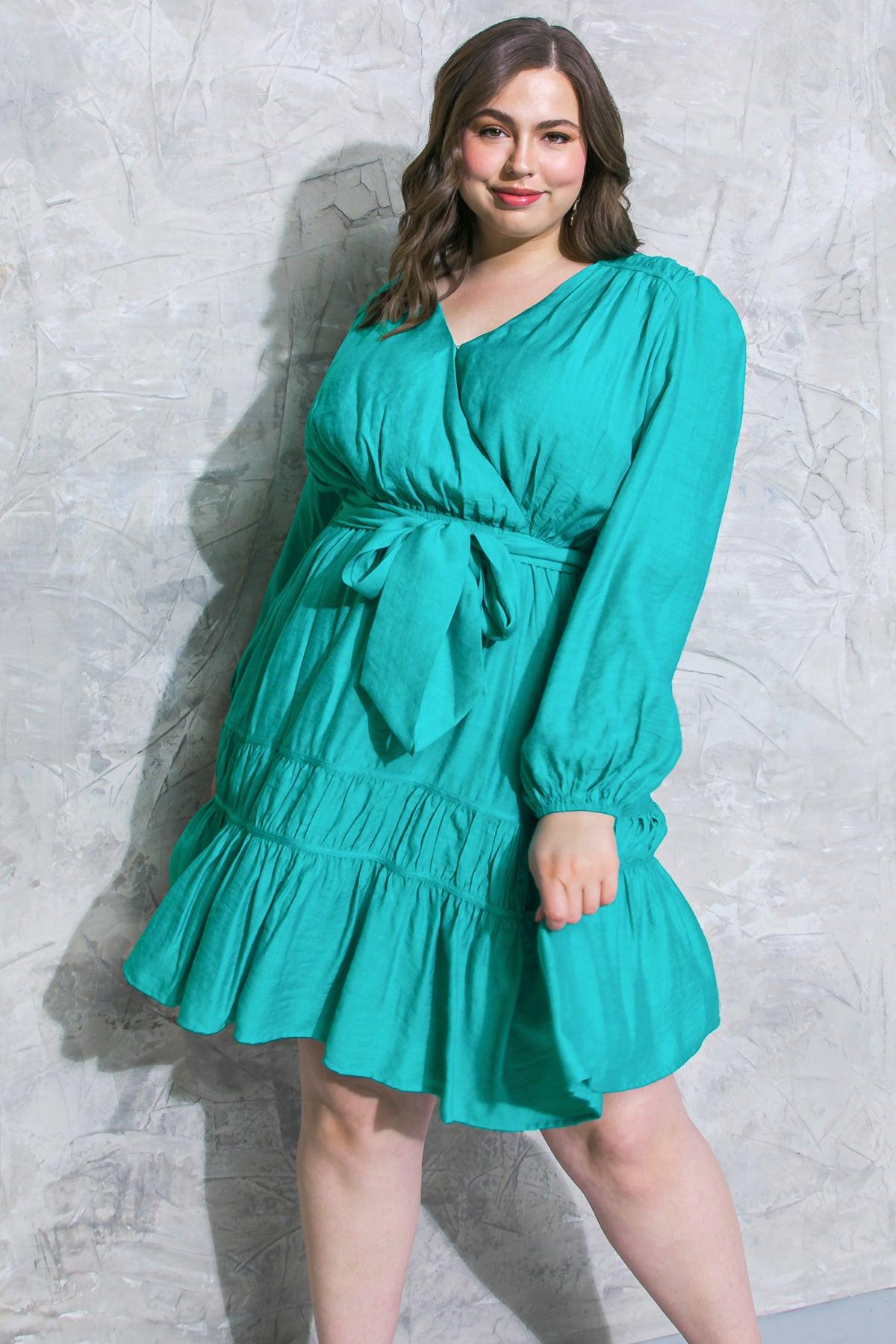 V-Neck Mini/Short Chiffon Cocktail Fit & Flare Flying Tomato ID19316