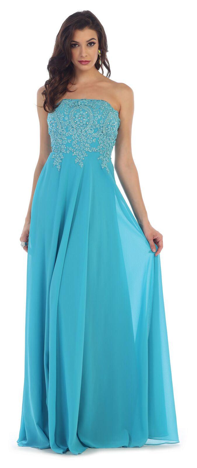 Formal Dress Plus Size Prom Evening Gown - The Dress Outlet May Queen