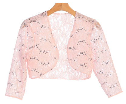 Formal Evening Lace Bolero Jacket Sale - The Dress Outlet