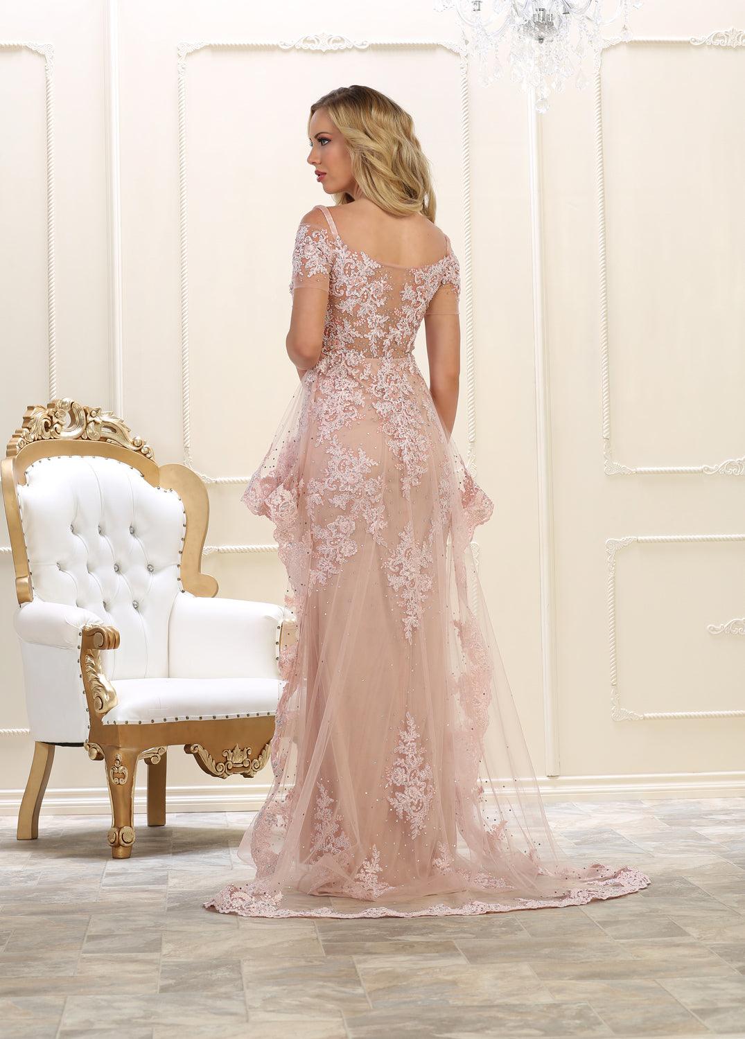 Formal Long Evening Gown Prom Dress - The Dress Outlet May Queen