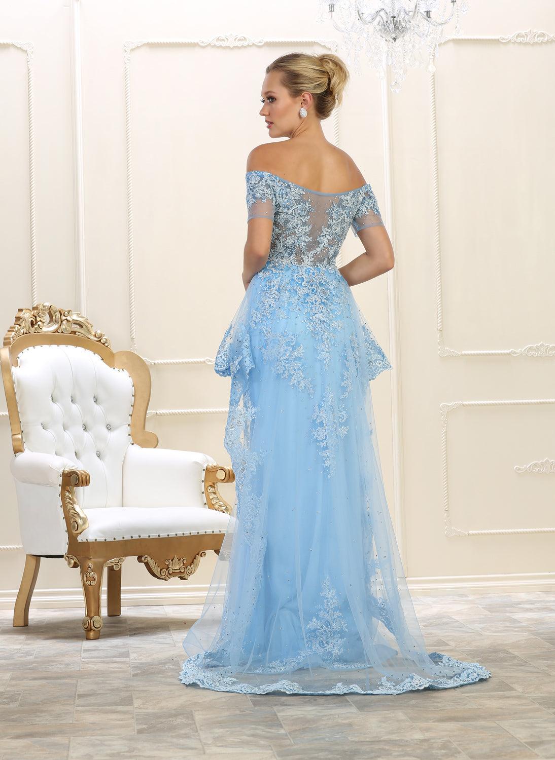 Formal Long Evening Gown Prom Dress - The Dress Outlet May Queen