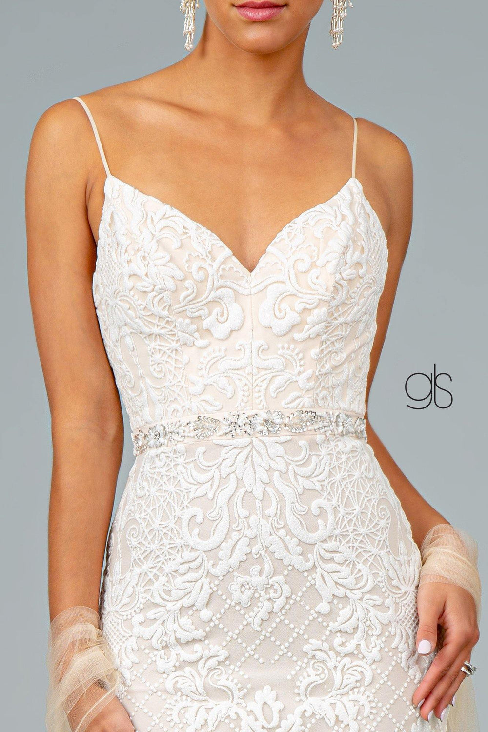 Formal  Mermaid Long Prom Dress - The Dress Outlet Elizabeth K