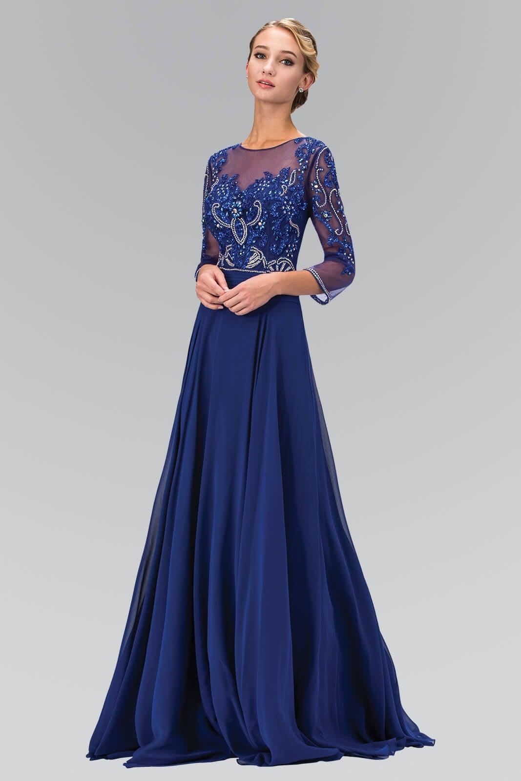 Formal Chiffon Long Dress for $204.99 – The Dress Outlet