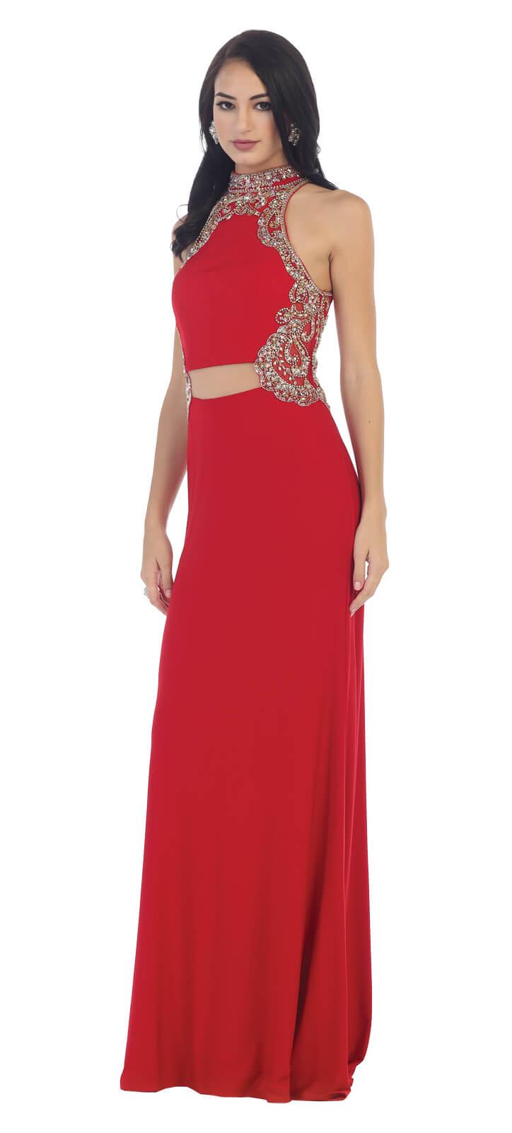 Formal Prom Dress Long Evening Gown - The Dress Outlet May Queen