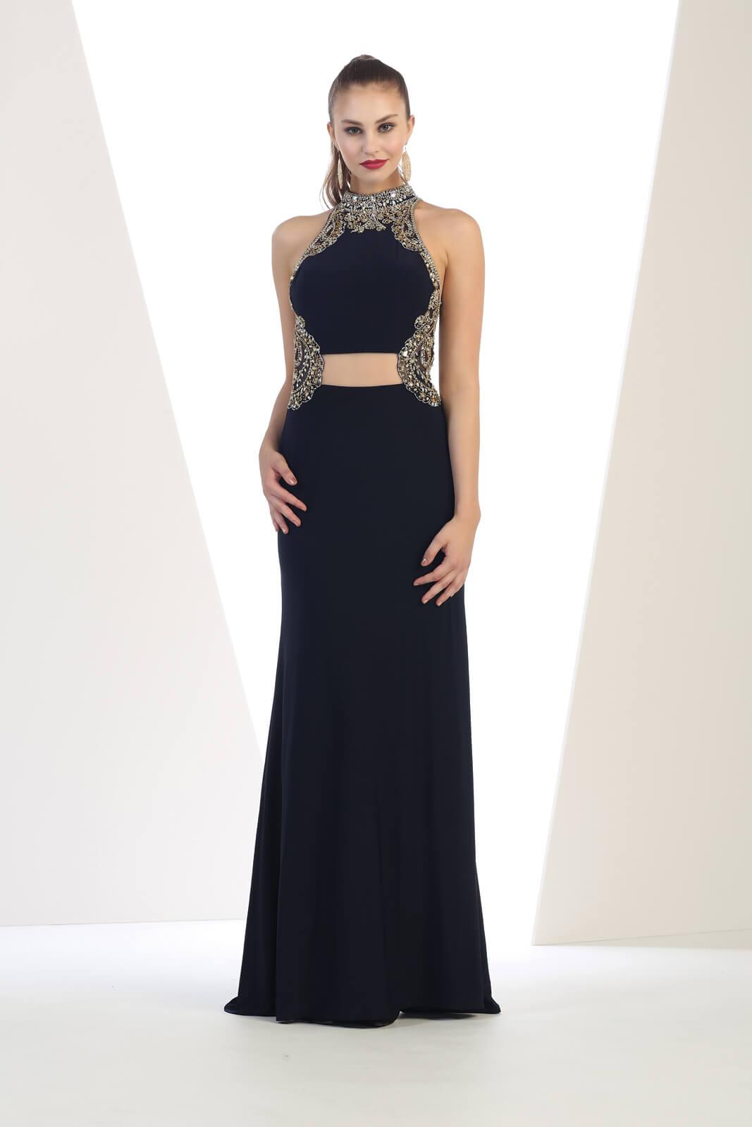 Formal Prom Dress Long Evening Gown - The Dress Outlet May Queen