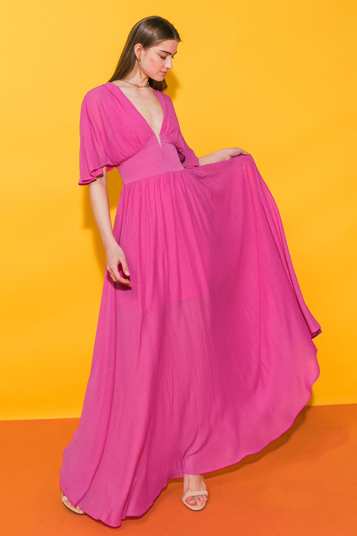 Formal Dresses Long A Line Prom Formal Dress Flying Tomato ID19420 Fuchsia