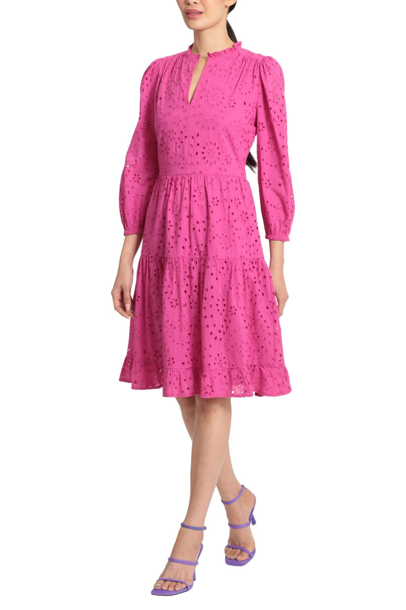 Maggy London G5576M Mini Ruffle Short Cocktail Dress