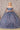 Quinceniera Dresses Glitter Detachable Side Drapes Quinceanera Ball Gown Smoky Blue