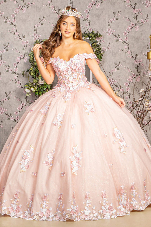 Long Quinceanera Dress Sweet 16 Ball Gown