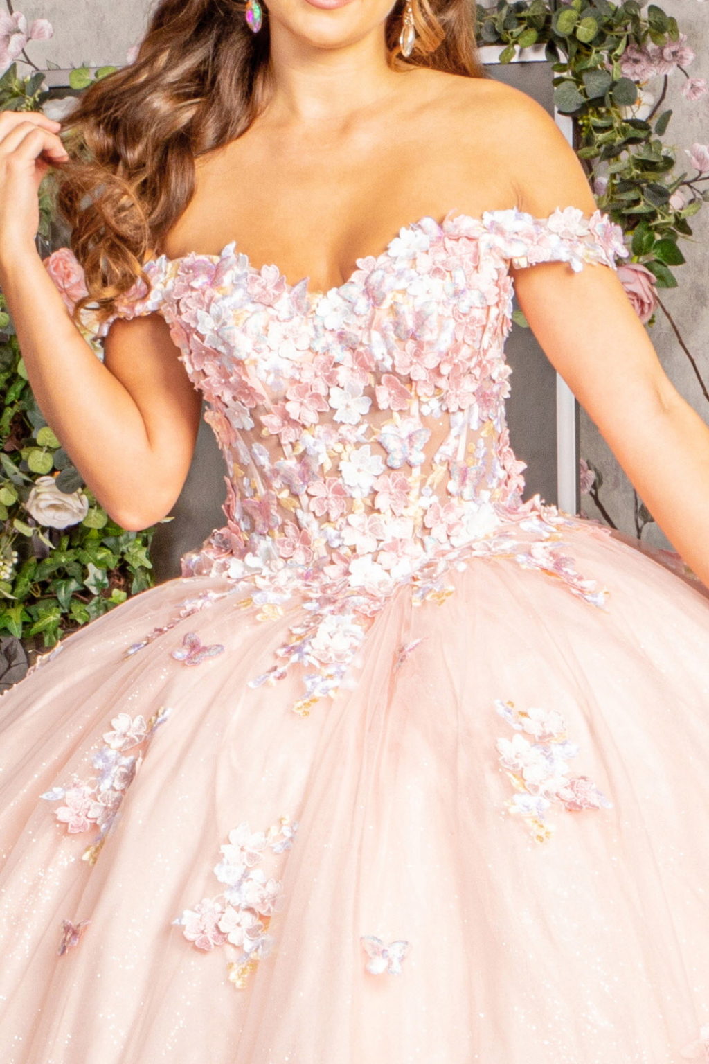 Long Quinceanera Dress Sweet 16 Ball Gown
