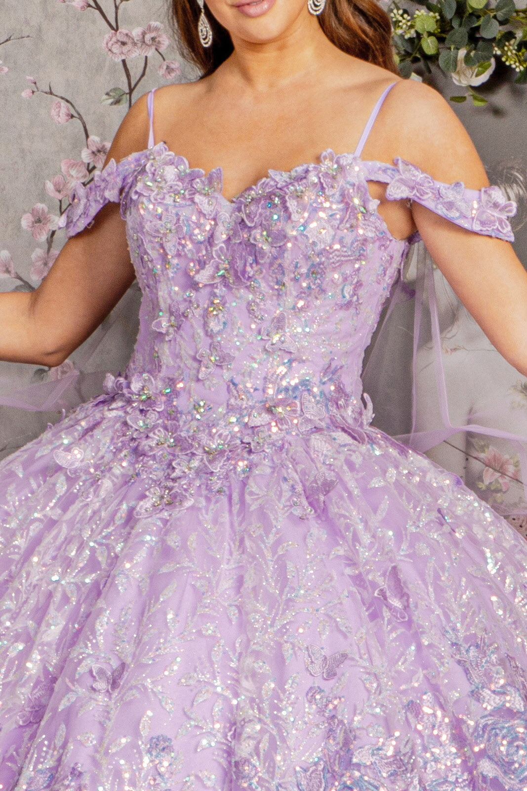 Sweet 16 Long Ball Gown Quinceanera Dress