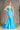 Prom Dresses Glitter Sequin Trumpet Long Prom Dress Turquoise