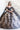 Quinceanera Dresses Long 3D Floral Quinceanera Dress Black/Champagne