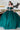 Quinceanera Dresses Long Glitter Beaded Quinceanera Dress Green