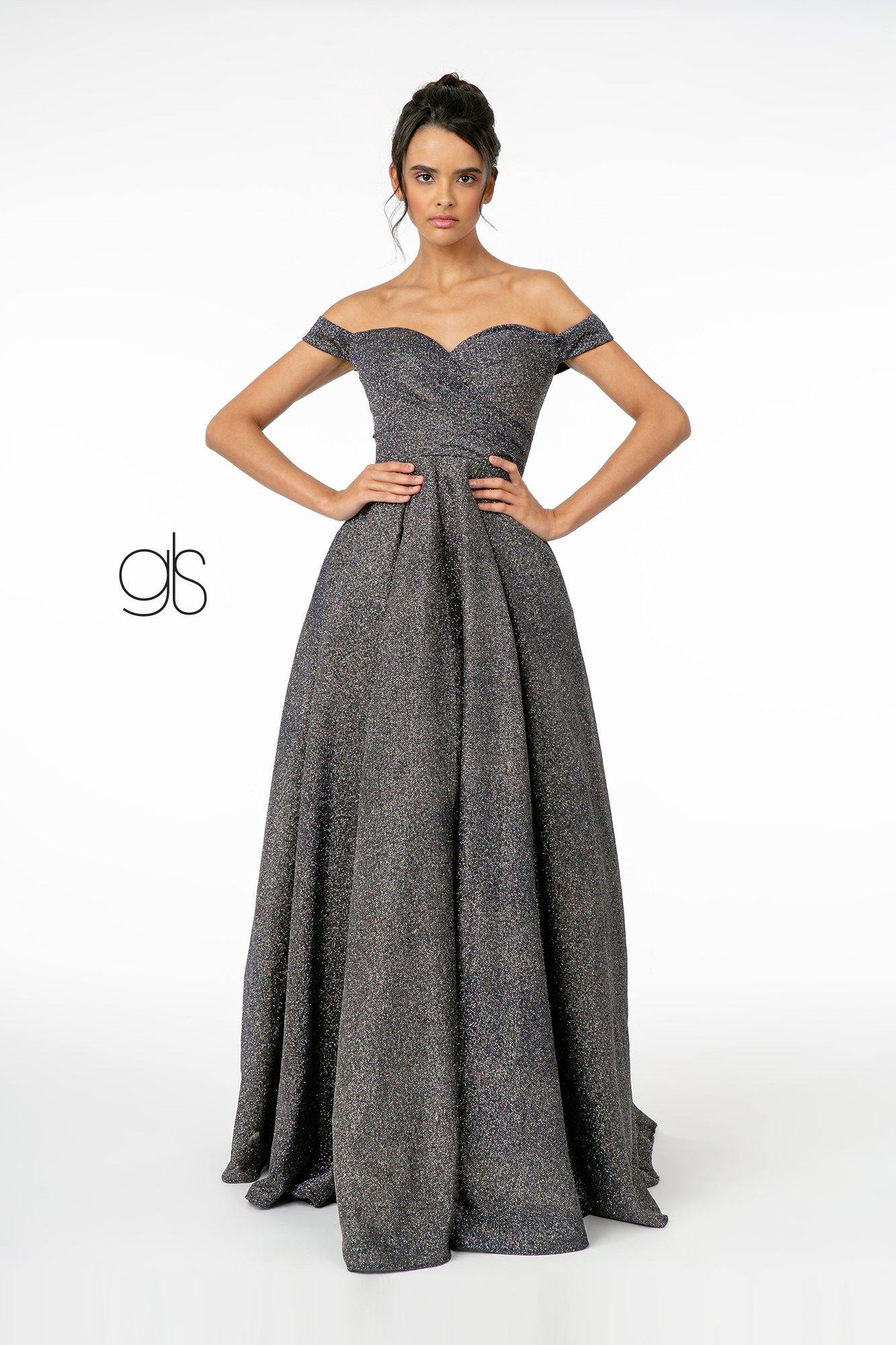 lame prom dress Sheath Sexy Liquid Lame Slit Prom Dress