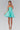 Cocktail Dresses Short Pleated Waistband Cocktail Jewel Dress Mint