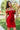 Cocktail Dresses Fitted Short Cocktail Glitter Bodycon Homecoming Dress Red