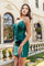 Cocktail Dresses Homecoming Short Cocktail Dress Green