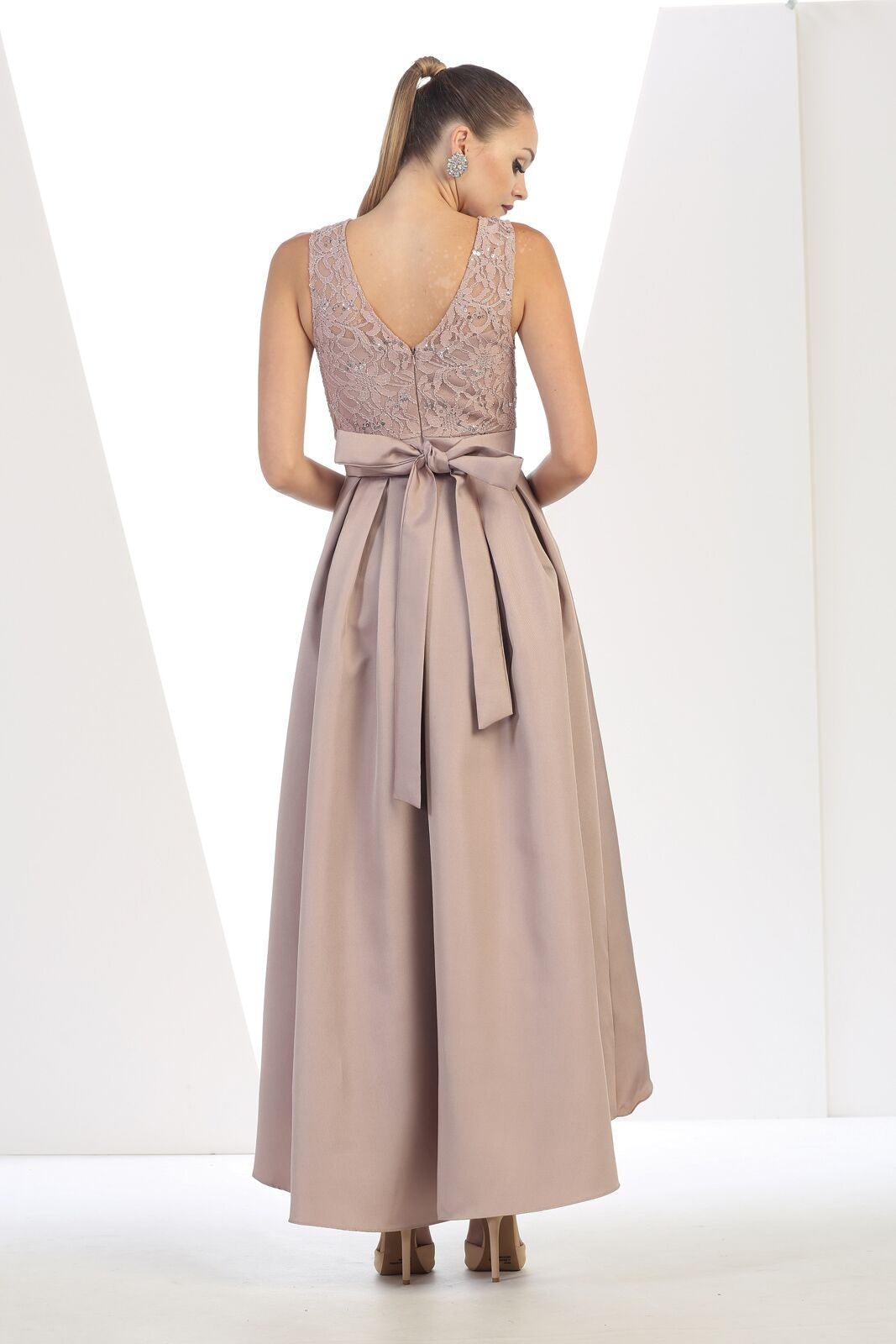 High Low Dress Formal Homecoming Prom Party Gown - The Dress Outlet May Queen