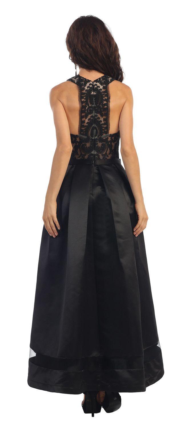 High Low Prom Dress Formal Evening Gown - The Dress Outlet May Queen