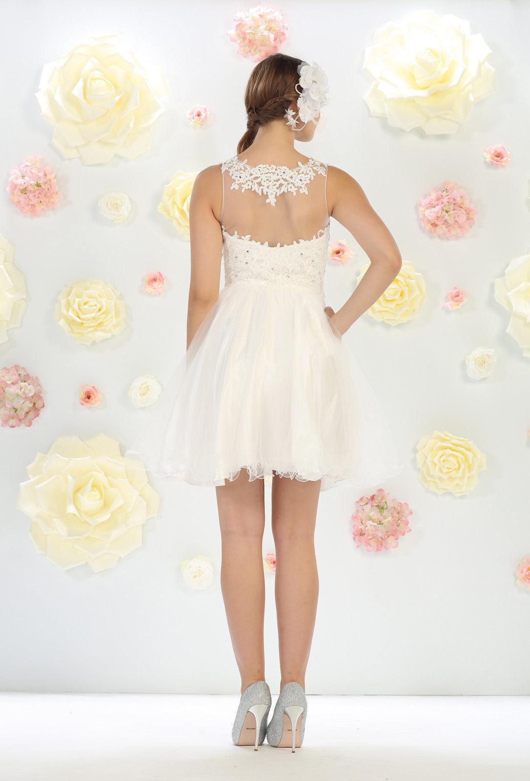 Homecoming Dress Evening Party Formal Prom - The Dress Outlet May Queen