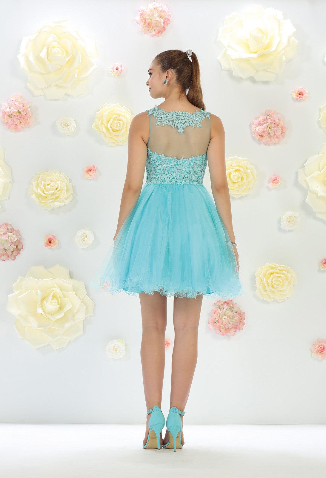 Homecoming Dress Evening Party Formal Prom - The Dress Outlet May Queen