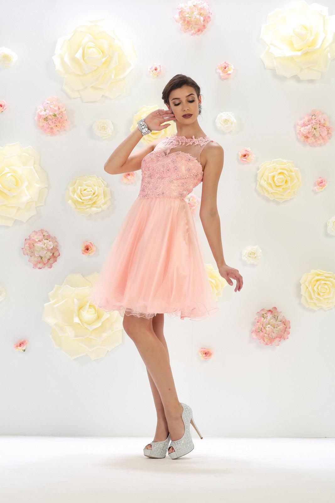 Homecoming Dress Evening Party Formal Prom - The Dress Outlet May Queen