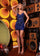Cocktail Dresses Beaded Fringe Short Mini Cocktail Dress Navy Periwinkle