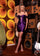 Cocktail Dresses Rachel Allan 40433 Short Pleated Cocktail Mini Dress Purple